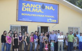 O Brasil mobilizado pede: SANCIONA, DILMA. Prefeitura de Glorinha(RS)