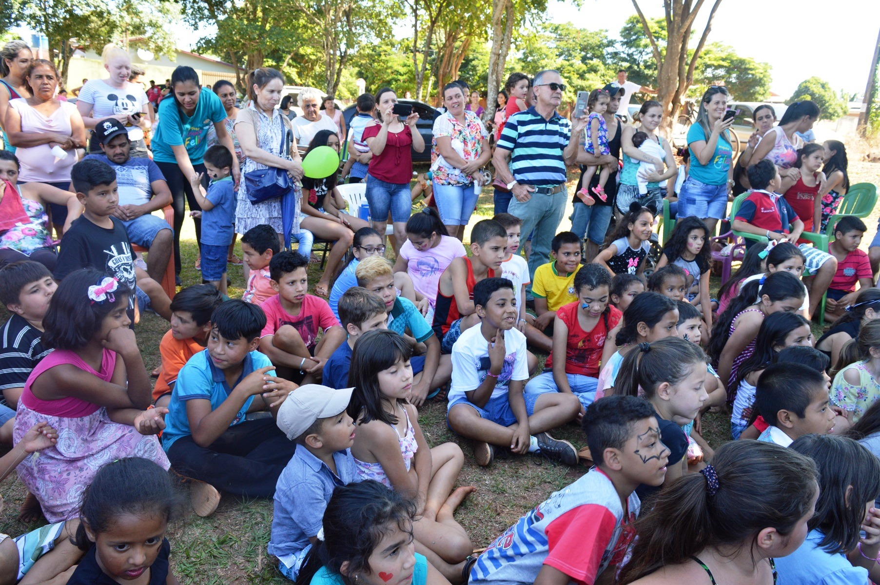 Cerca de 200 crianças participaram do evento / Foto: Moreira Produções