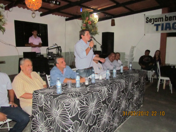 PSD recebe novos filiados e defende democracia interna Presidente municipal do PSD, Tiago Mariano.Foto: Moreira Produções
