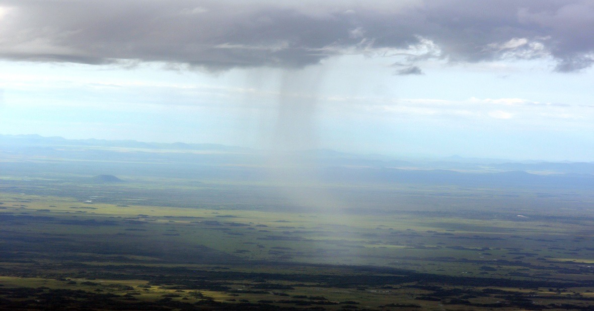 Chuva forte e temperaturas em queda nesta quarta-feira