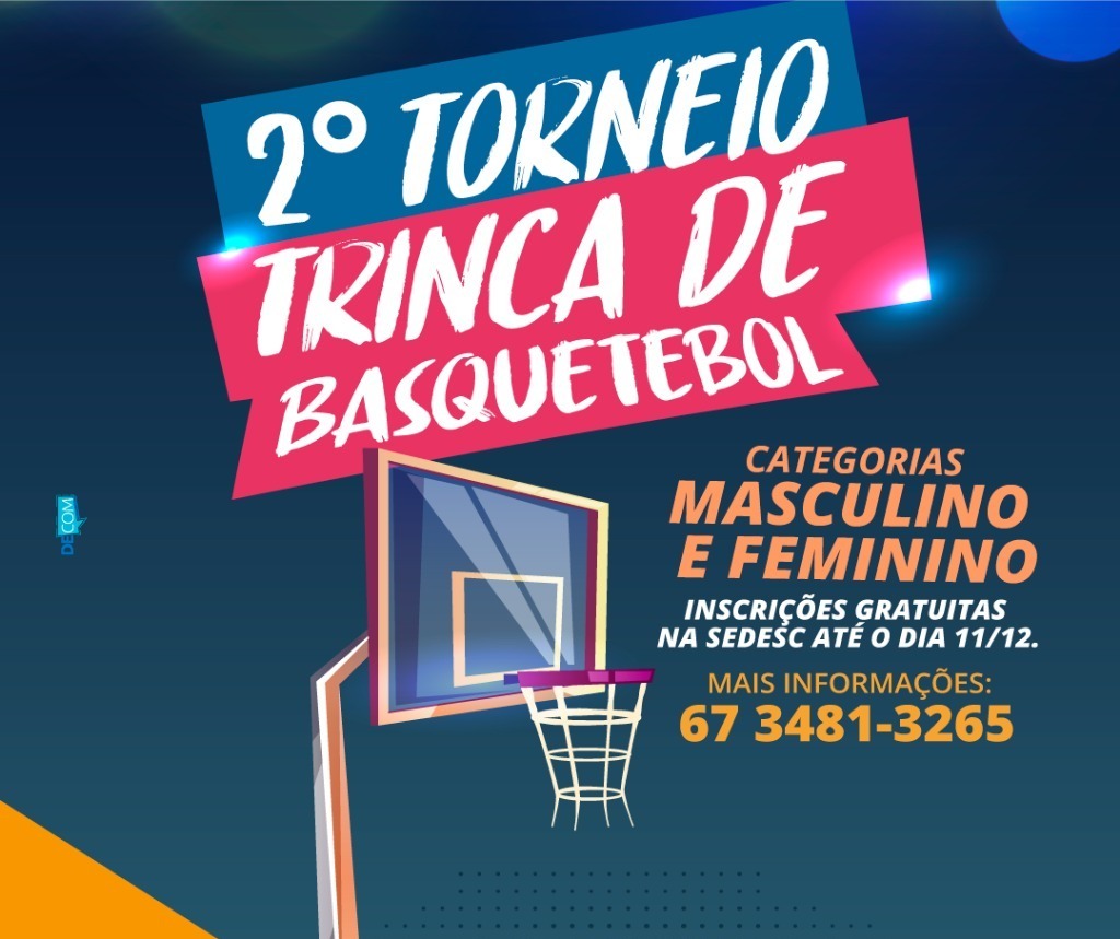 Prefeitura de Amambai promove Torneio de Trinca de Basquetebol Interno Prefeitura de Amambai promove Torneio de Trinca de Basquetebol Interno