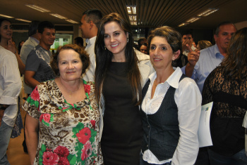 Diretoras da AVVA, presentes na solenidade de assinatura dos convêniosFoto: Moreira Produções
