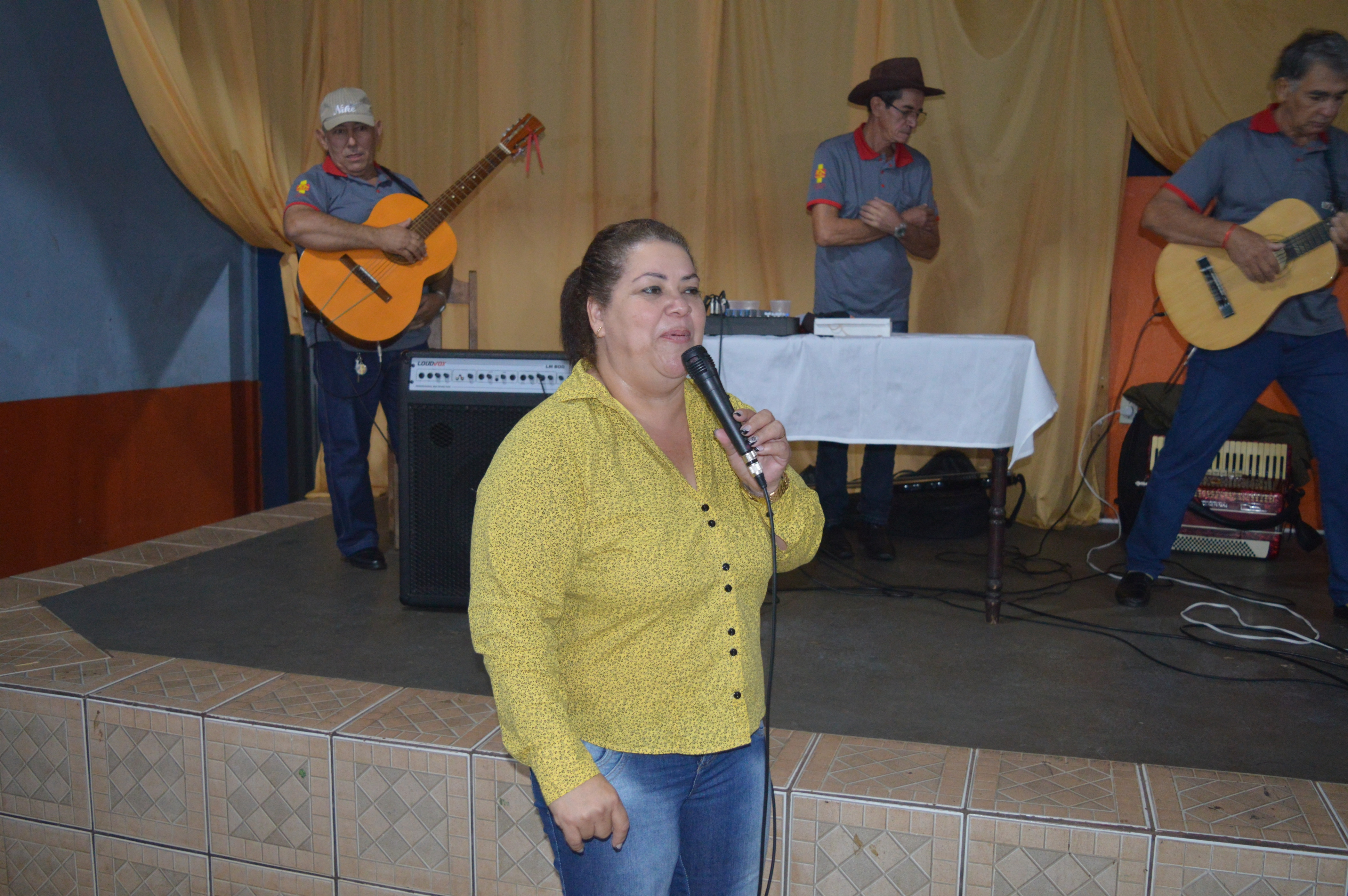 Anos Dourados promove atividades para a 3ª idade em Amambai Miriam de Carvalho, presidente do Clube Anos Dourados / Foto: Moreira Produções