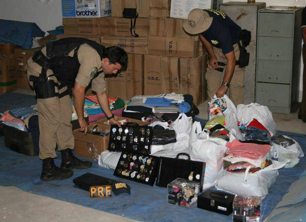 Apreensões de mercadorias oriundas do contraband aumentou. (Imagem ilustrativa)