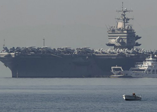 Irã: navios de guerra seguem para os EUA