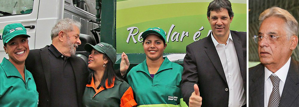 Lula rebate rival: "Não leio o Fernando Henrique" Lula rebate rival: "Não leio o Fernando Henrique"