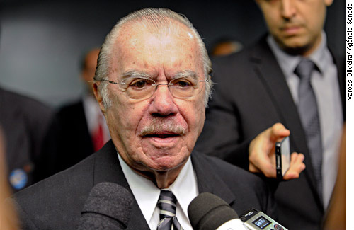 Projeto aprovado pelo Congresso apazigua disputa pelos royalties, diz Sarney