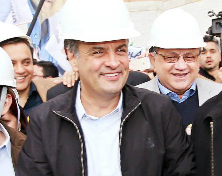 Aécio diz que manterá ajuste real do mínimo Aécio diz que manterá ajuste real do mínimo