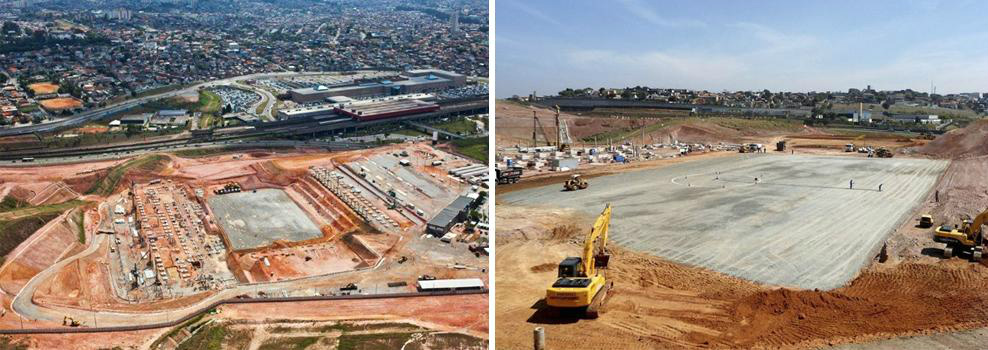 Itaquerão ainda não existe, mas vai abrir a Copa