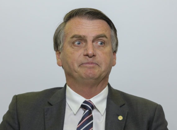 Presidente eleito Jair Bolsonaro.