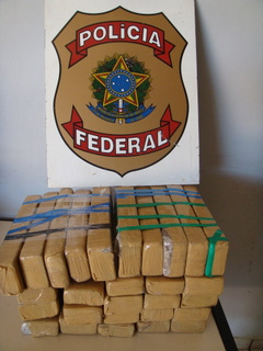 Polícia Federal apreende maconha na rodoviária de Ponta Porã