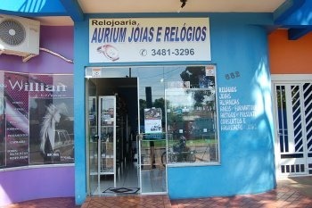 A relojoaria está localizada na rua Duque de Caxias, 682, região central da cidade