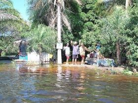 Ribeirinhos ainda sofrem com cheia no baixo Pantanal