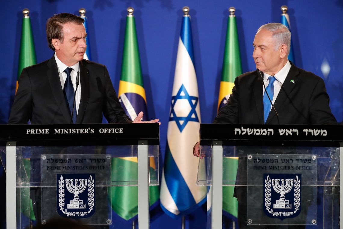Bolsonaro anuncia abertura de escritório de negócios em Jerusalém Alan Santos/PR