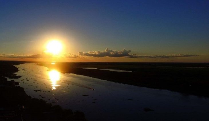 MS terá domingo de 40°C e baixa umidade do ar Foto: Chico Ribeiro (Rio Paraguai)