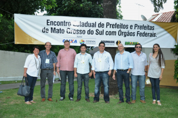 Sérgio Barbosa: “Encontro de prefeitos com o governo federal foi positivo". Prefeito e secretários municipais de Amambai participaram do Encontro.
