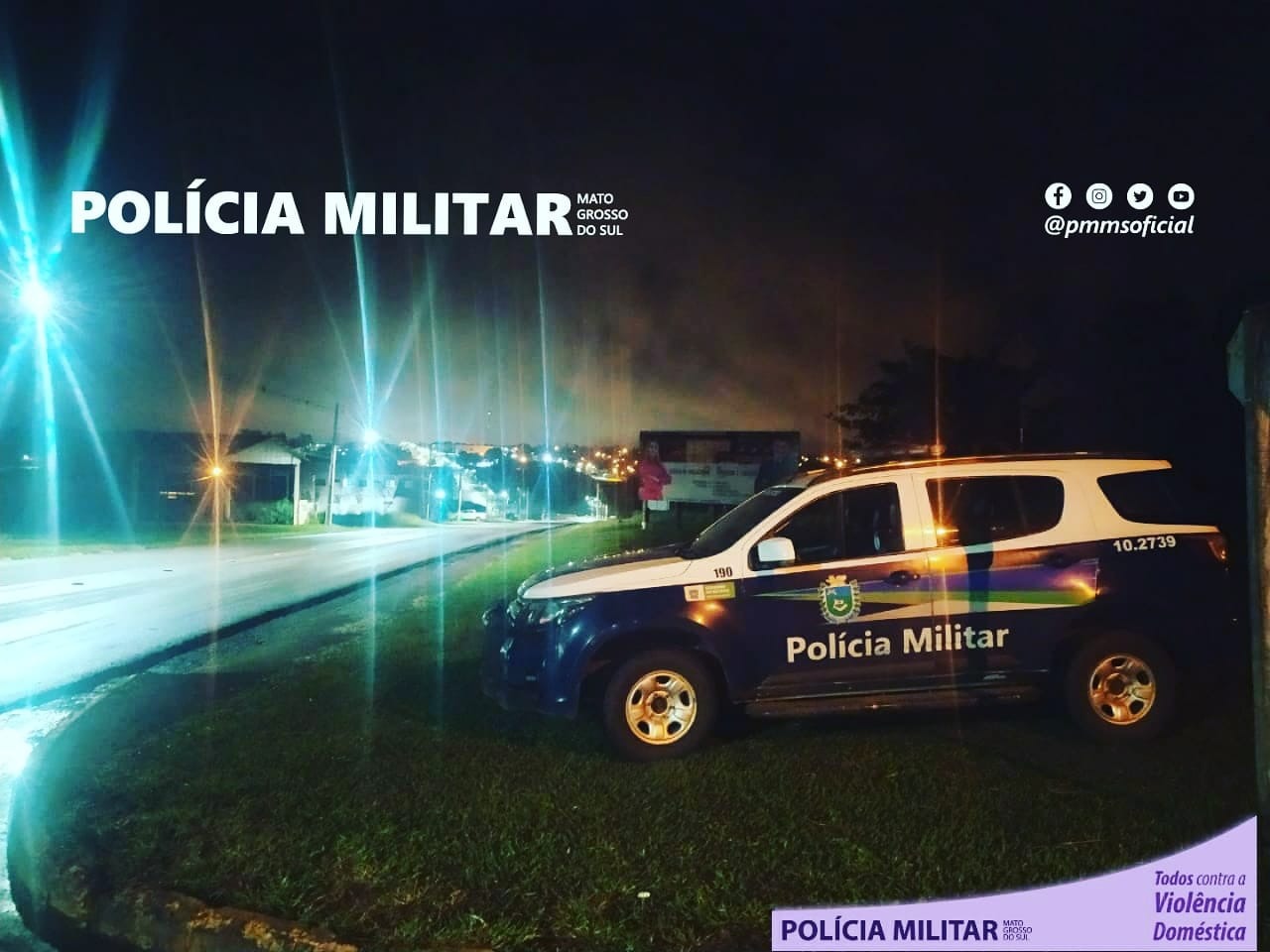 Violência Doméstica: PM de Amambai atende ocorrências de lesão corporal Foto:3ª CIPM