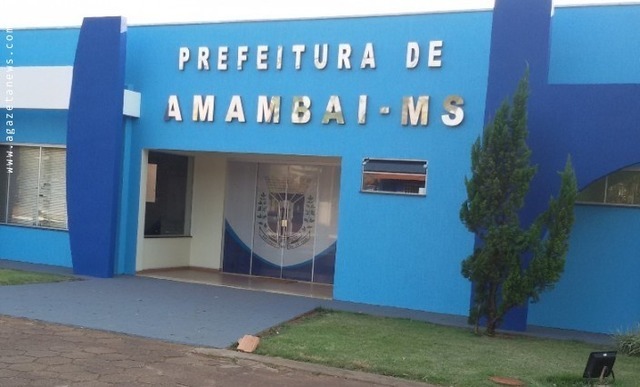 Vereador Geverson tem buscado fiscalizar as ações realizadas pelo poder executivo / Foto: Fachada da prefeitura de Amambai