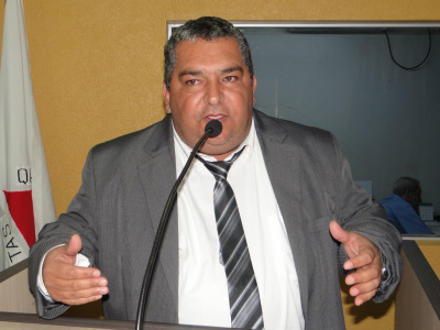 Brito cobra mais investimento público para o esporte Vereador de Amambai, Valter Brito (Pros)Foto: Moreira Produções
