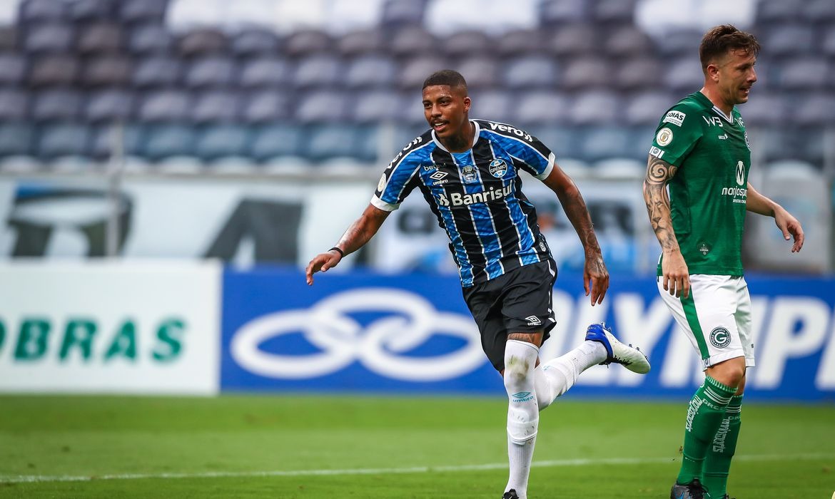Em noite de recorde de Renato Gaúcho, Grêmio vence Goiás na Arena © Lucas Uebel/Grêmio FBPA/Direitos reservados