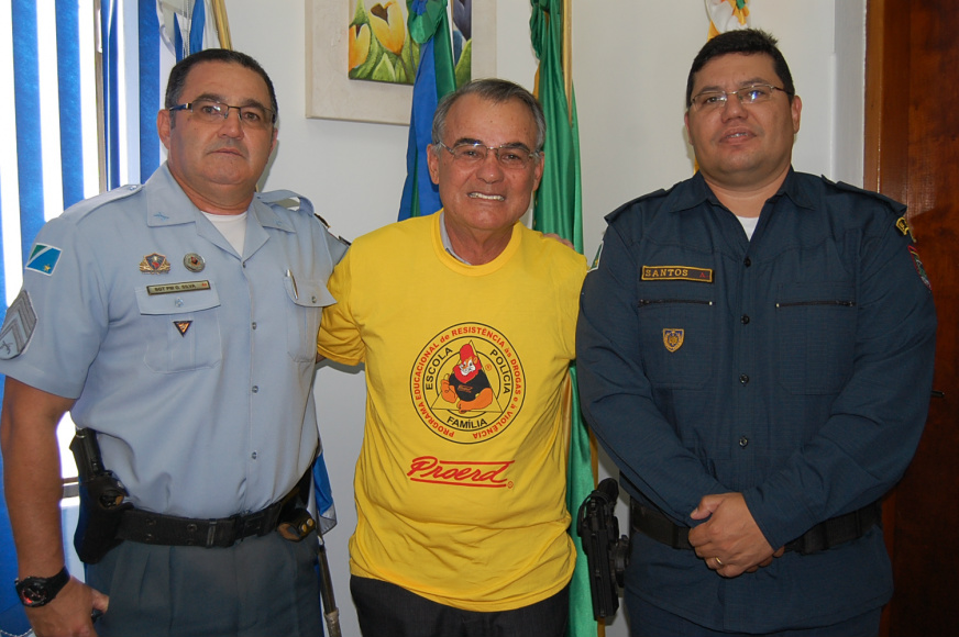 Prego recebeu o reconhecimento da 3ª CIPM por suas ações junto ao ProerdFoto: Assessoria Câmara