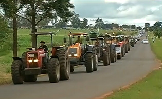 Agricultores de MS protestam contra demarcação de terras indígenas
