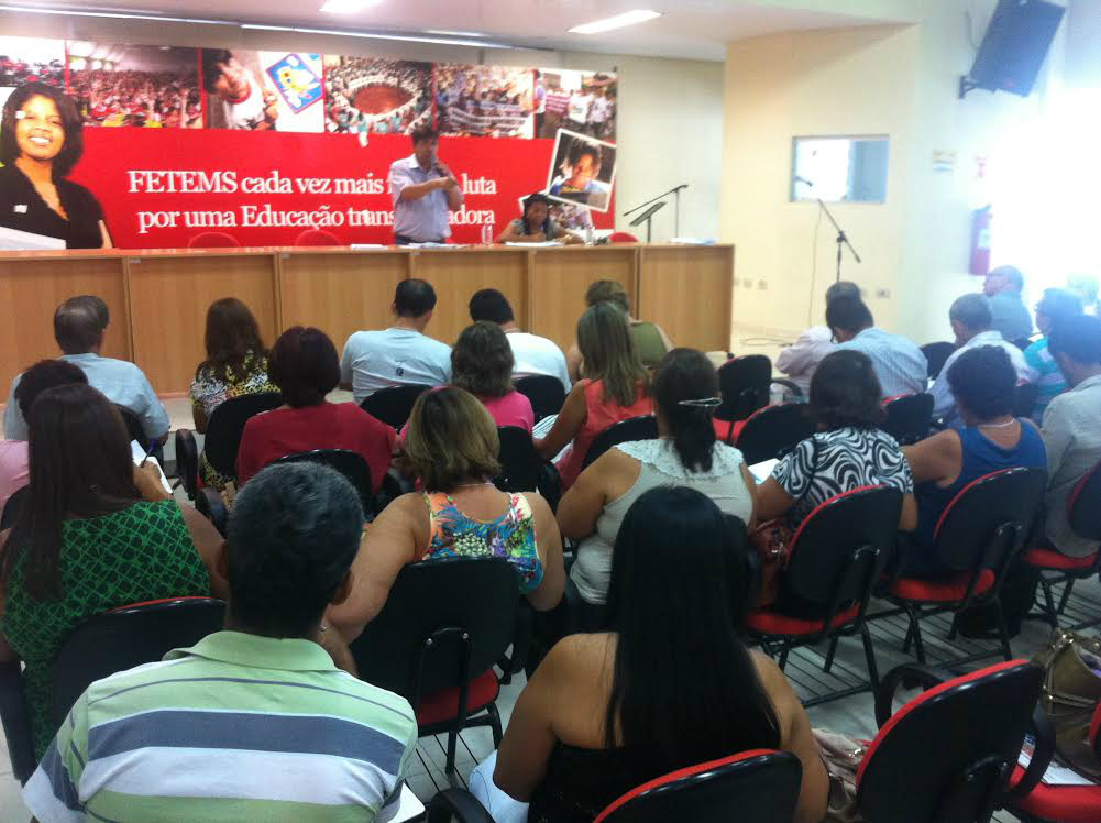Na ocasião os representantes sindicais também trataram sobre os 35 anos da Fetems, comemorado dia 3 de março