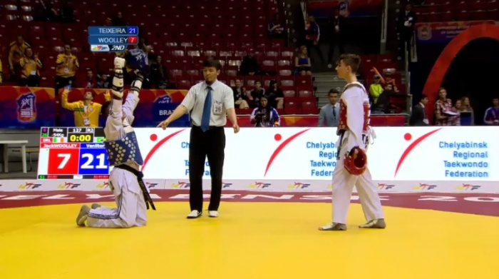 Brasil garante segunda medalha no Mundial da Rússia de taekwondo