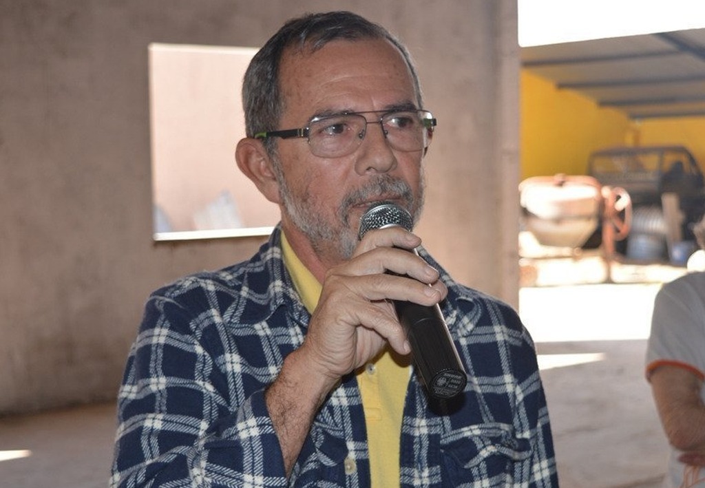 Presidente do Simted de Amambai, Humberto Vilhalva / Foto: Moreira Produções