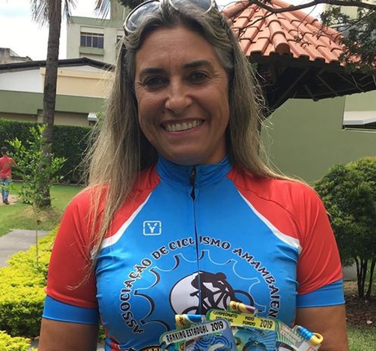 Amambaiense é destaque em temporada ciclismo em MS Luciana Andrea Villa integra o rol de sócios da Associação dos Ciclistas Amambaienses / Foto: Divulgação