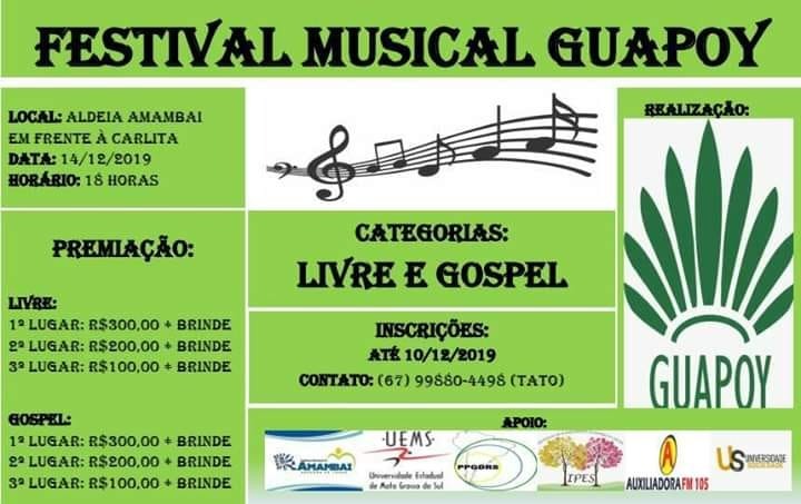 Agenda de eventos para Amambai e região