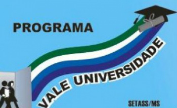 Setas divulga período de inscrições no Programa Vale-Universidade Setas divulga período de inscrições no Programa Vale-Universidade