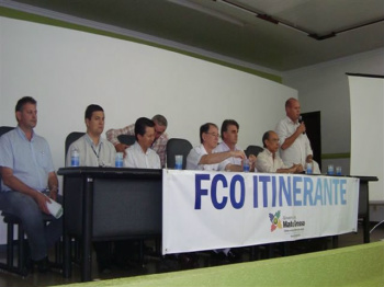 Sul do Estado recebe encontros regionais do FCO Itinerante Sul do Estado recebe encontros regionais do FCO Itinerante