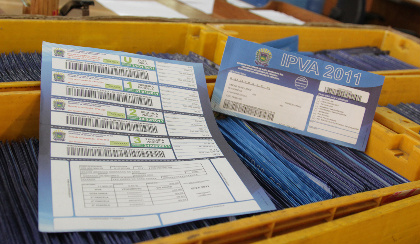 Terceira parcela do IPVA vence nesta quinta-feira Terceira parcela do IPVA vence nesta quinta-feira