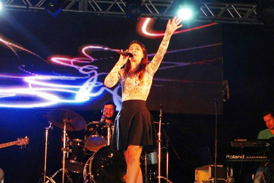 Caloura do Festibal da categoria Gospel. / Foto: Moreira Produções