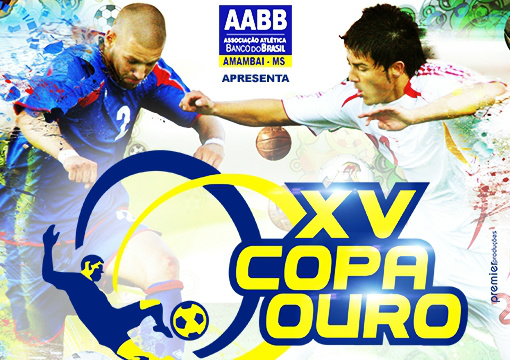 XV Copa Ouro da AABB de Amambai tem inscrições abertas Serão 24 equipes; cerca de 350 atletas envolvidos nos jogos.