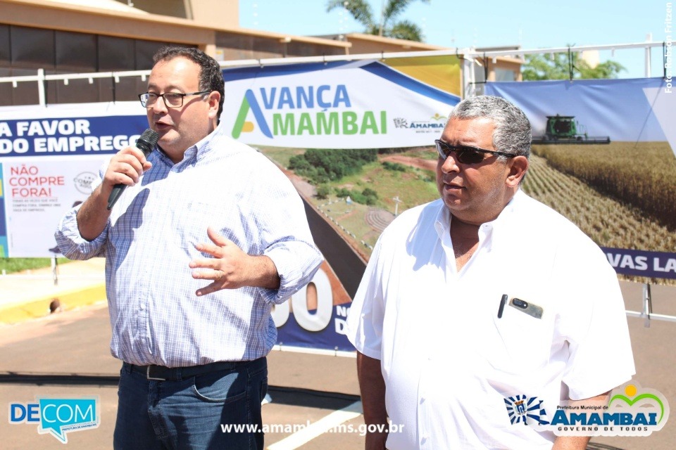 E/D - Prefeito Dr. Bandeira e o vice, Valter Brito / Foto: Decom