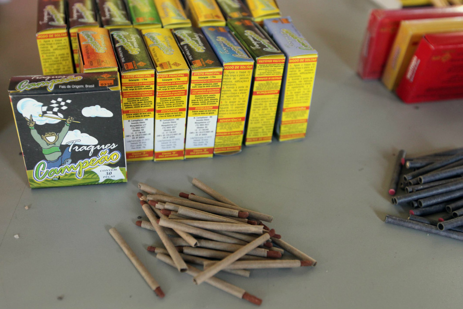 Corpo de Bombeiros faz alerta sobre o uso adequado dos fogos de artifício Foto: Divulgação