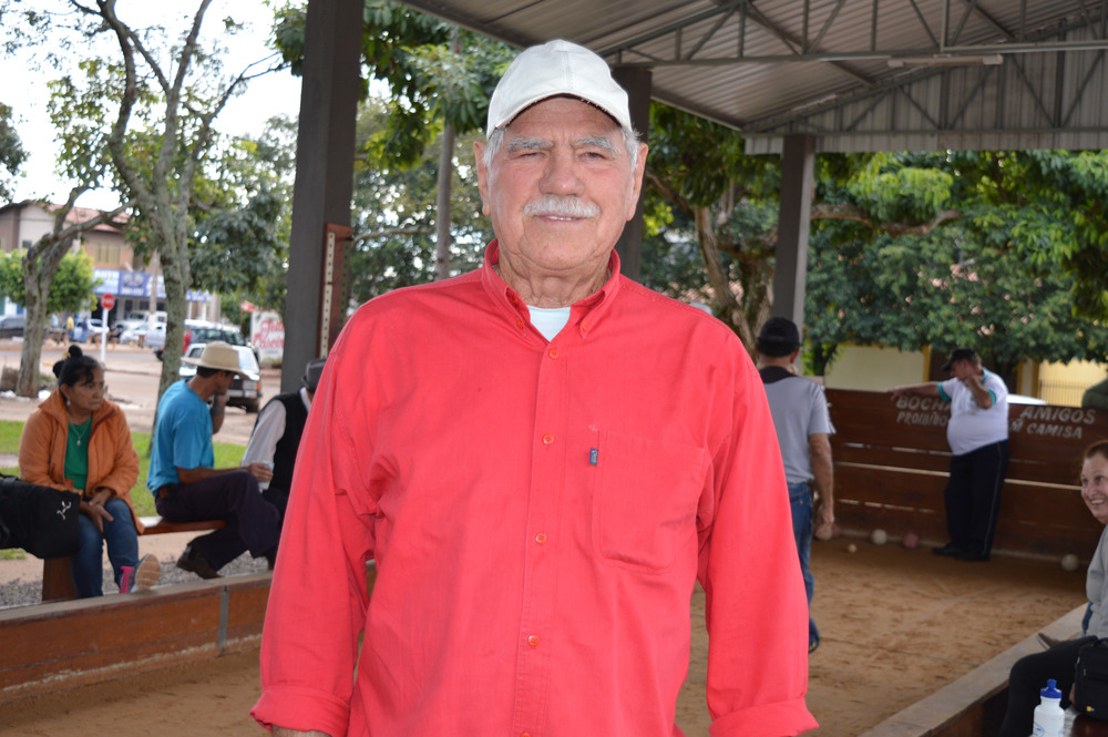 José Volpato é o responsável pela cancha / Foto: Moreira Produções