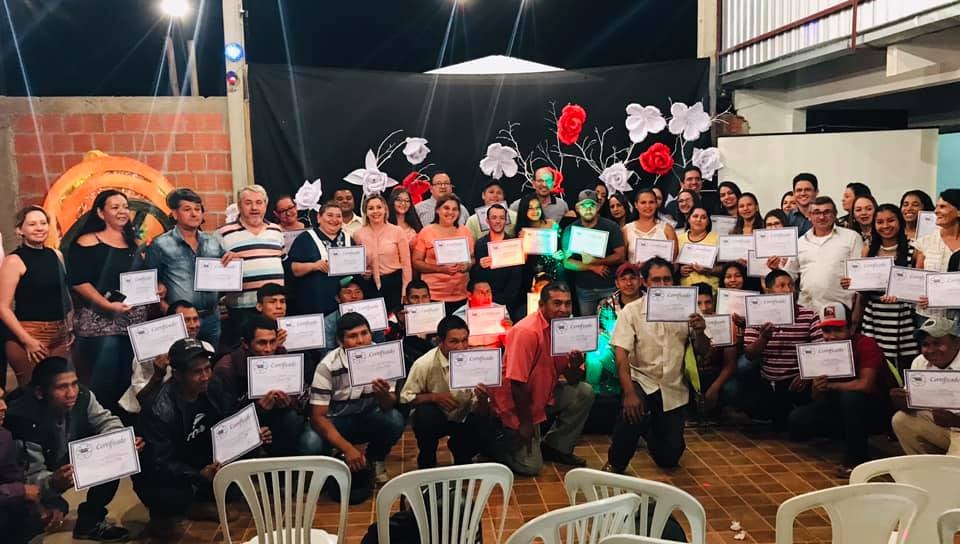 75 pessoas realizaram os cursos / Fotos: Divulgação