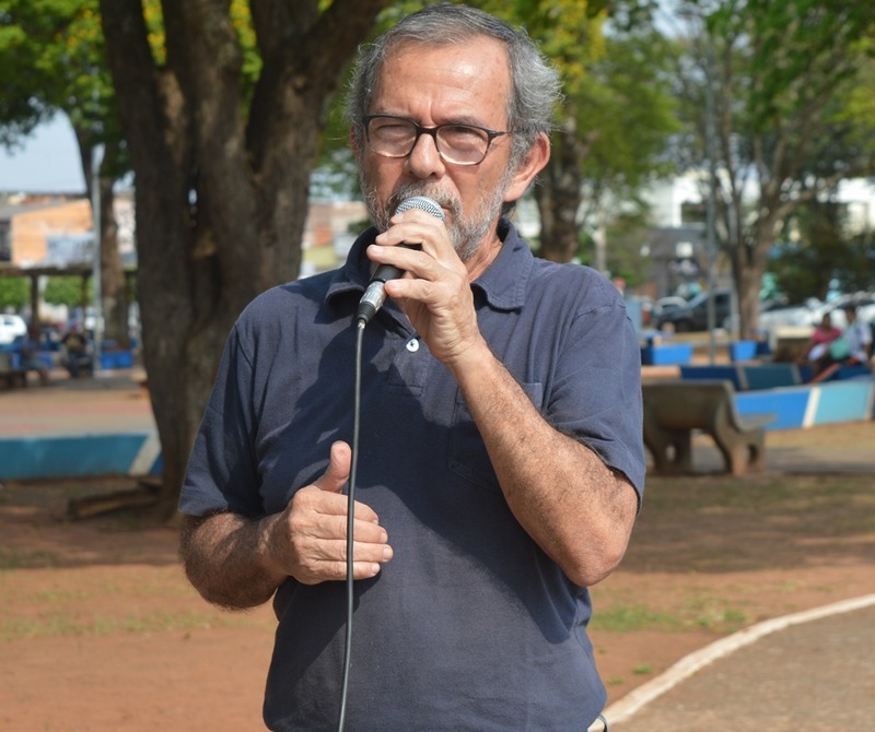 Presidente do Simted, professor Humberto Vilhalva / Foto: Assessoria