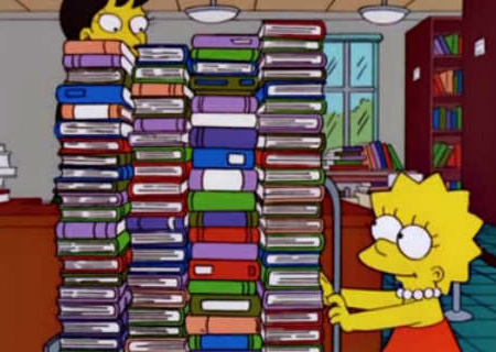 Lisa Simpson lê mais do que você! 10 livros que a personagem já leu: