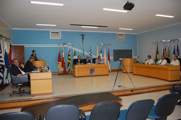 Sessão da Câmara de Vereadores de Amambai. Foto: Moreira Produções.