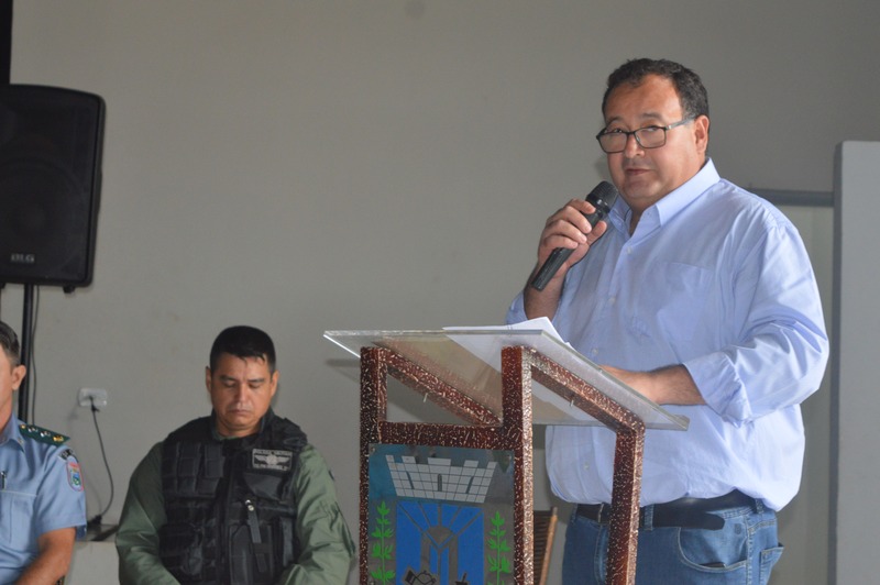 O prefeito de Amambai foi claro ao afirmar que o ato não era uma comemoração pela morte dos envolvidos na tentativa de assalto / Foto: Moreira Produções