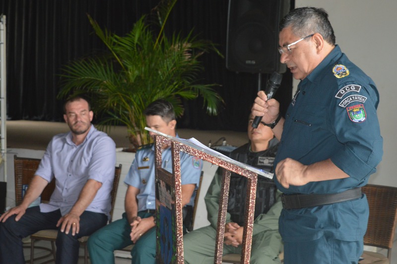  Comandante Geral da Polícia Militar de Mato Grosso do Sul, Coronel QOPM Waldir Ribeiro Acosta Comandante Geral da Polícia Militar de Mato Grosso do Sul, Coronel QOPM Waldir Ribeiro Acosta /  Foto: Moreira Produções