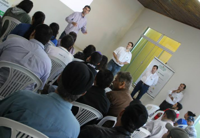 Presidente da Coopersa, Christiano Bortolotto, destacou que os resultados podem trazer uma grande evolução no setor agrícola de Amambai / Foto: Assessoria
