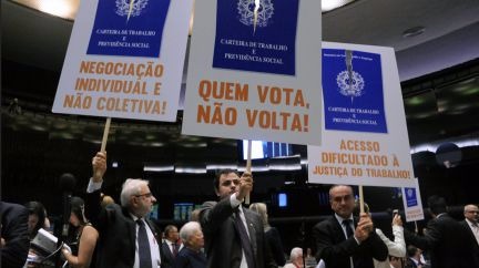 Temer diz que confia na aprovação da reforma trabalhista no plenário do Senado Foto: Divulgação