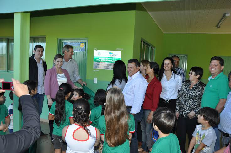Edson de David consolida seu comprometimento com a educação de Aral Moreira Foto: Luiz de Assis