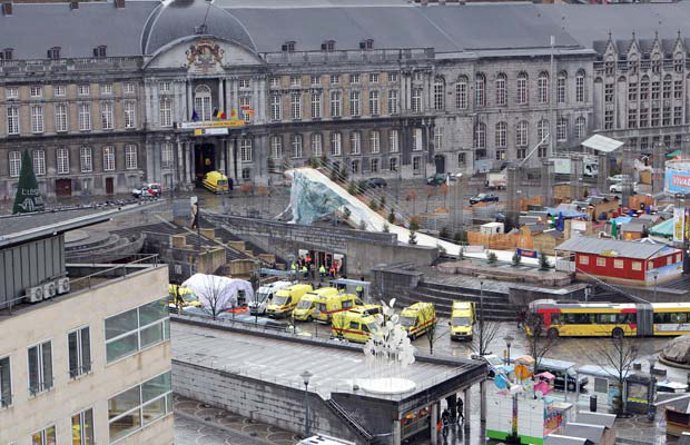 Explosões matam duas pessoas e ferem 15 na Bélgica