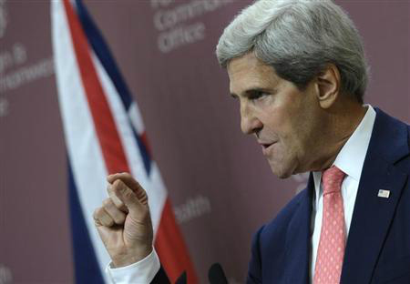 Kerry diz que Síria pode evitar ataque se entregar armas químicas Kerry diz que Síria pode evitar ataque se entregar armas químicas